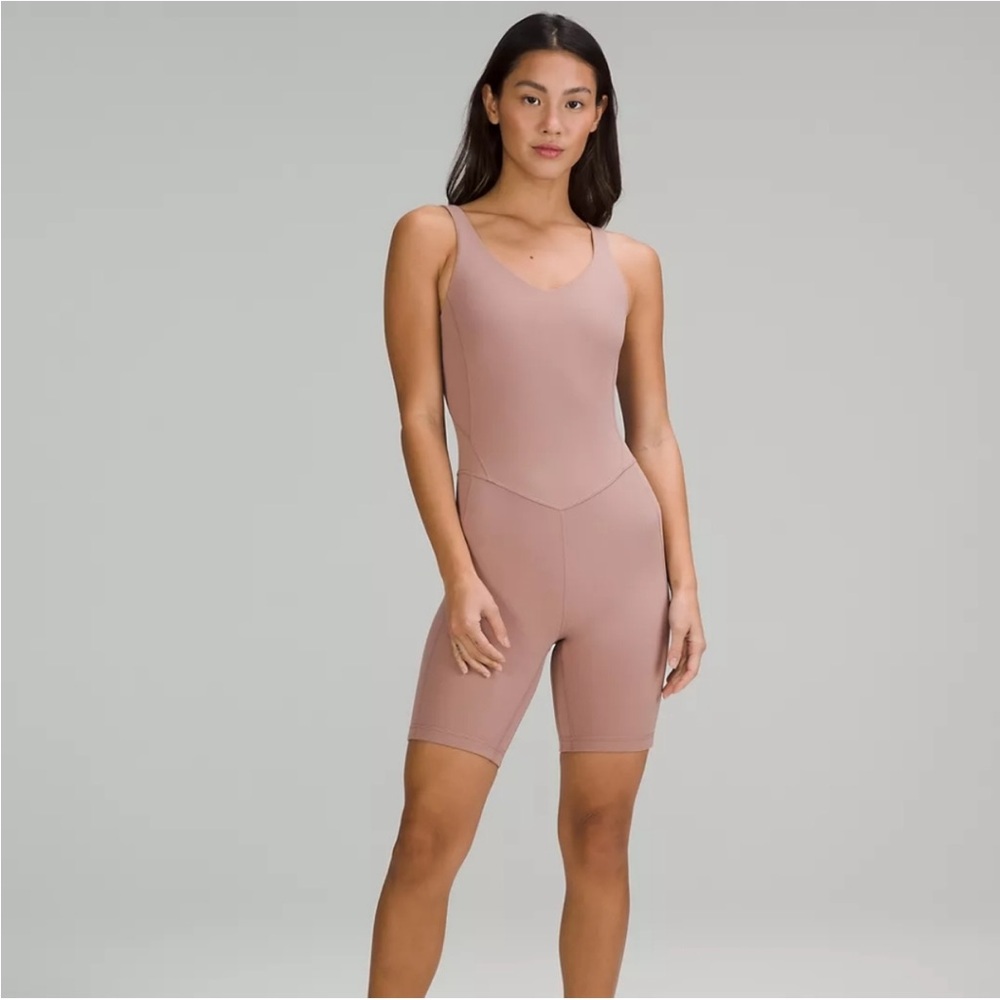 lululemon athletica Align Bodysuit 8” in Twilight Rose Women’s Size 6